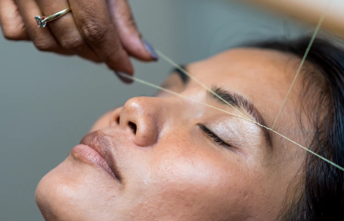 Thread Versus Facial Hair - Beauty Treatments